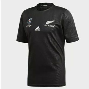 Adidas NZ All Blacks Rugby World Cup Jersey SzS/XL